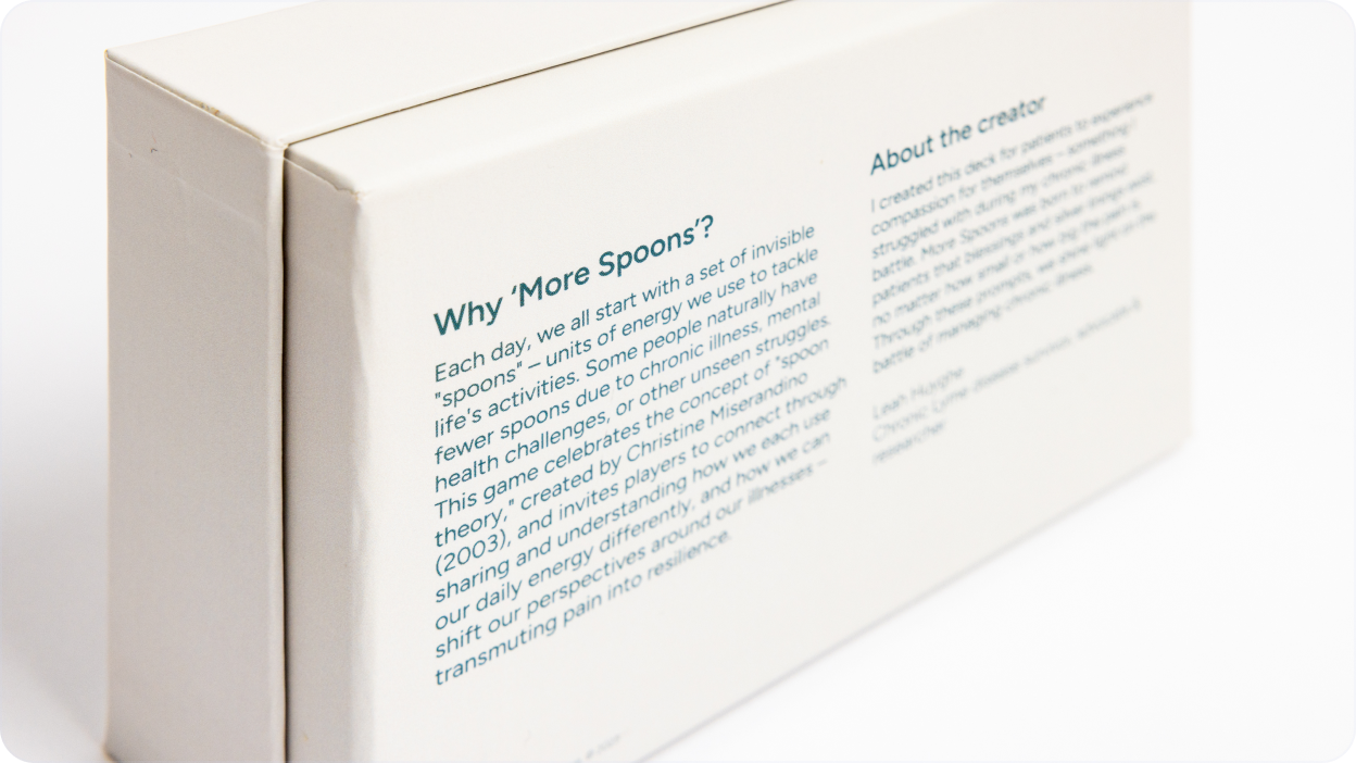 More Spoons box detail