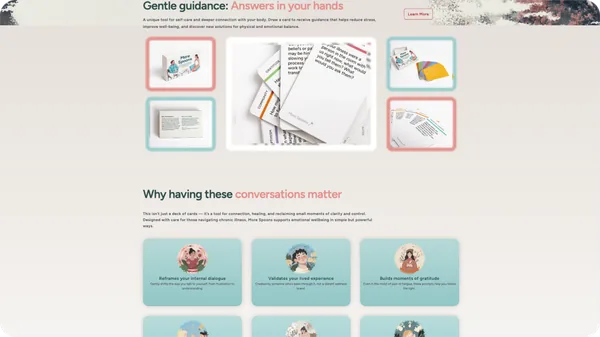 More Spoons gentle guidance