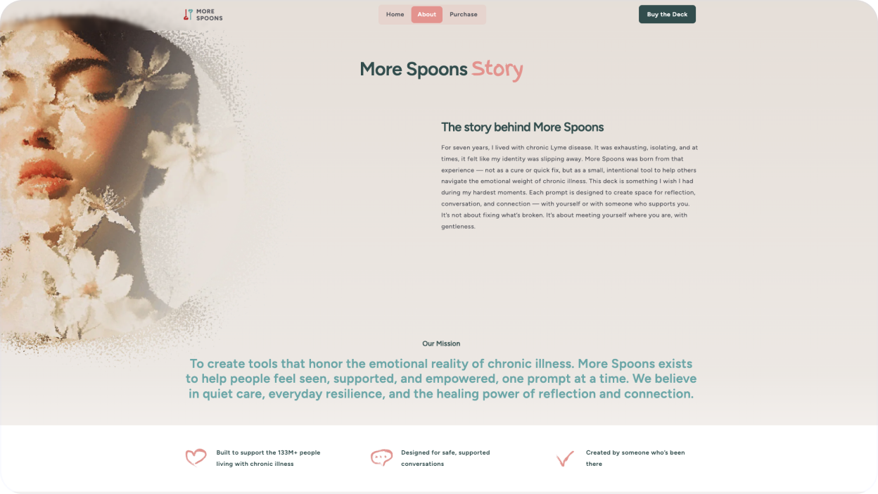 More Spoons story page