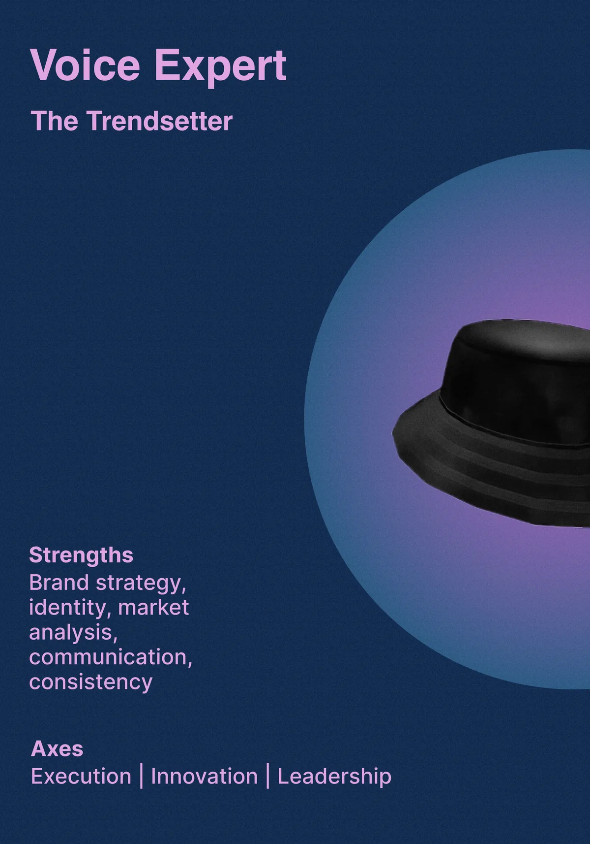 Voice Expert — The Trendsetter