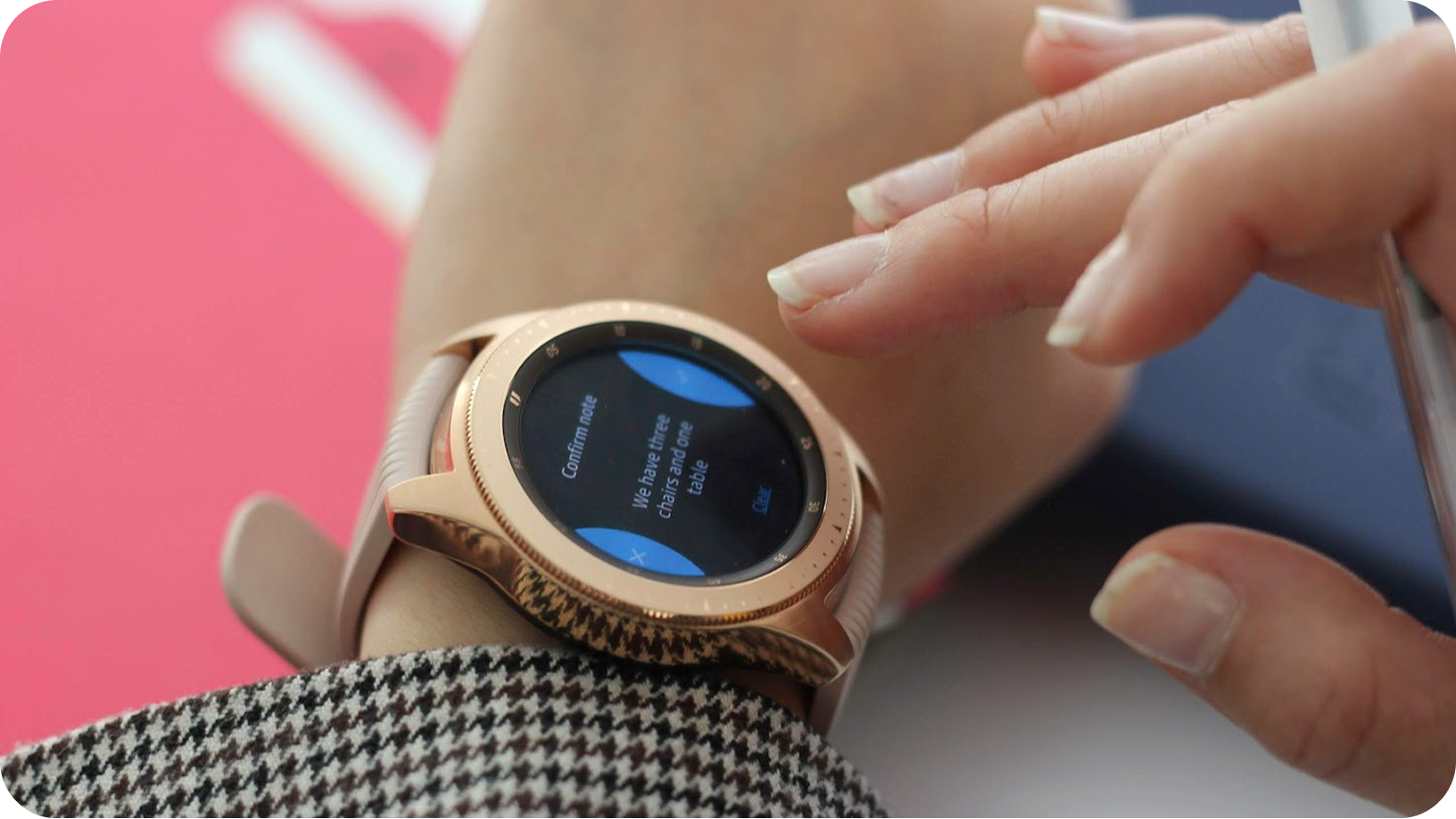 Galaxy Watch on-device UI